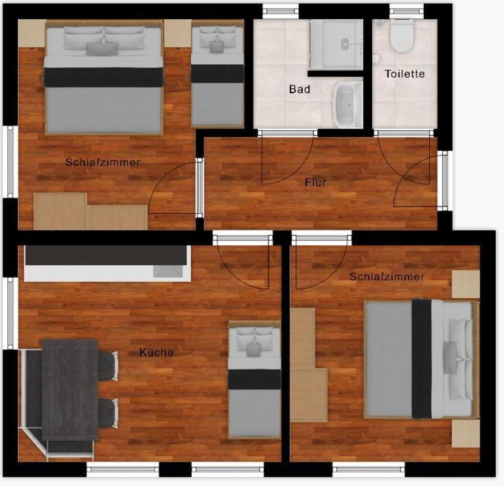Apartments Luidold سخلادميخ الغرفة الصورة